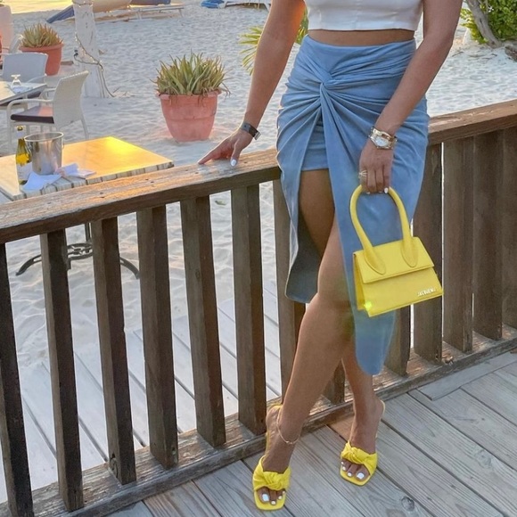 MARCIANO Leonie faux suede skirt SIZE 0 - Picture 1 of 3